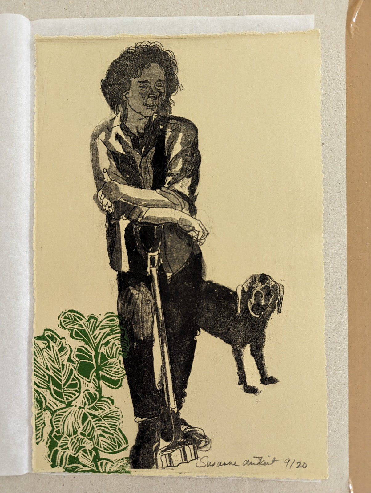 Jeanette Winterson: signed and numbered lithograph